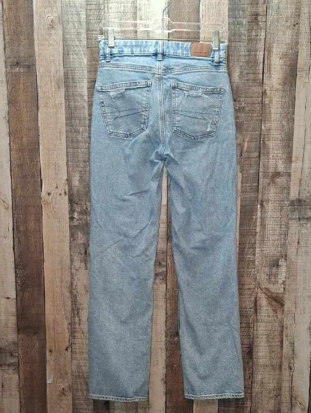 Women's American Eagle Curvy 90's Straight Leg Jeans Size 0 25